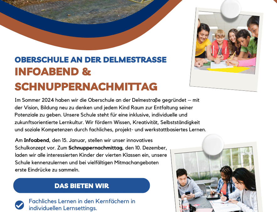 Infoabend und Schnuppernachmittag